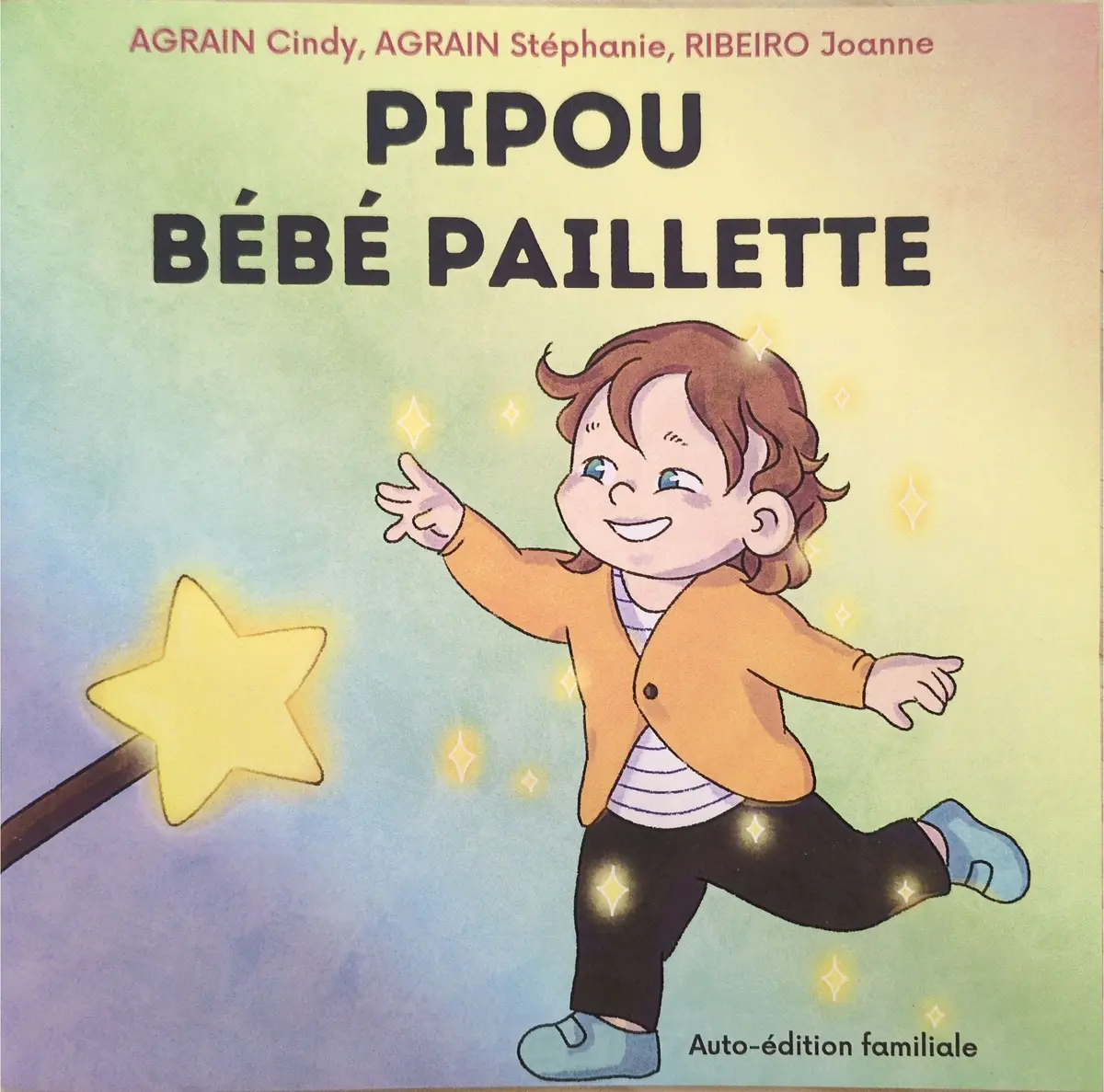 Couverture du livre Pipou bébé paillette